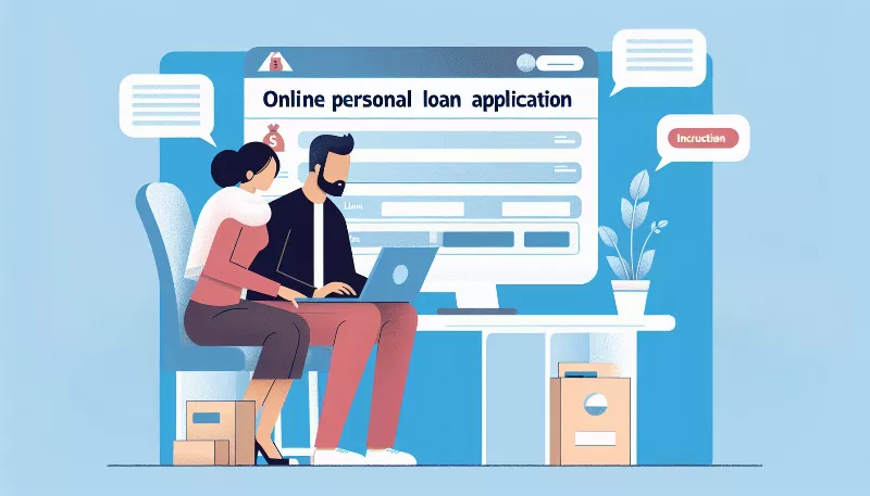 Can I apply for an online personal loan with a co-applicant, and how does it work?